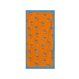 Mijölnir Toalla de Playa Zebra - Naranja